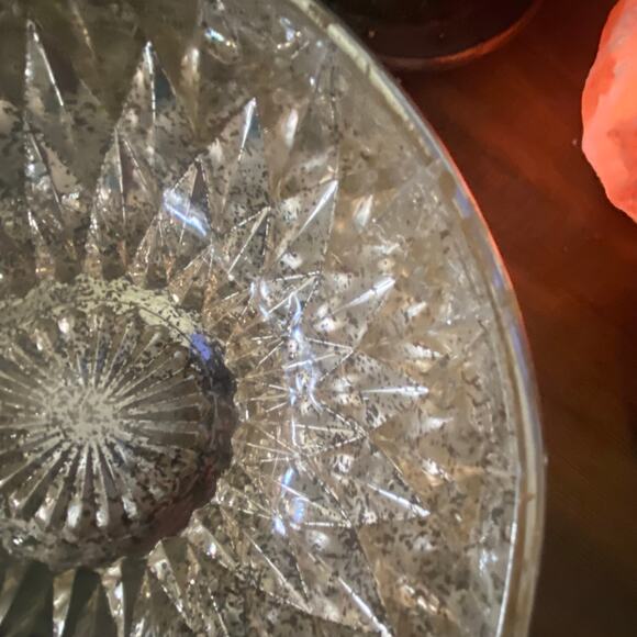 Vintage mercury style decorative silver bowl 8 inches - Picture 8 of 8